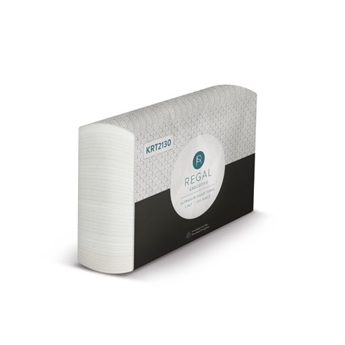 Regal Executive 1Ply Ultraslim TAD Hand Towel 120 Sheets ctn of 20 1